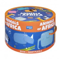 Животните од Африка, книга и сложувалка